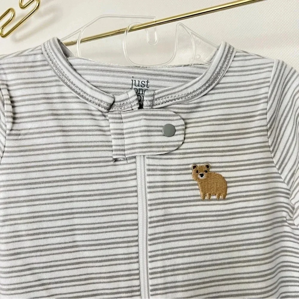 Carter's Just One You Baby Boys' 2pk Sleep N' Play Pajama Footed Size 6 Months